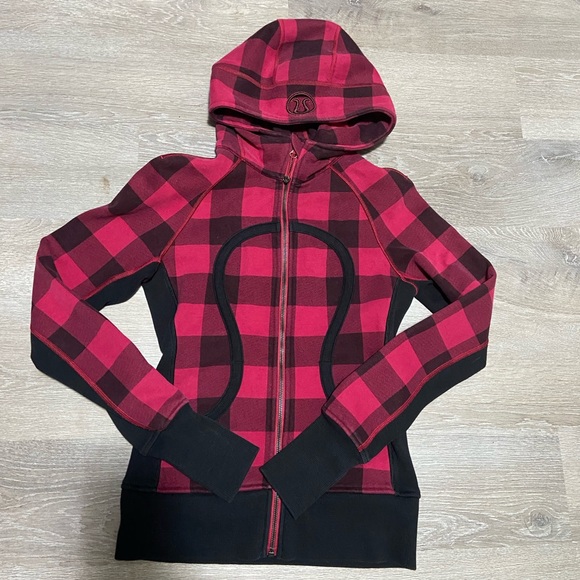 Lululemon Scuba Hoodie Plaid - Picture 1 of 5